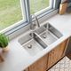 Elkay Lustertone® Classic Lustrous Satin 31-1/4" x 20" x 7-7/8" Double Bowl Undermount Sink with Perfect Drain®-2