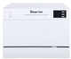 Magic Chef® White 6-Place Setting Countertop Dishwasher-0