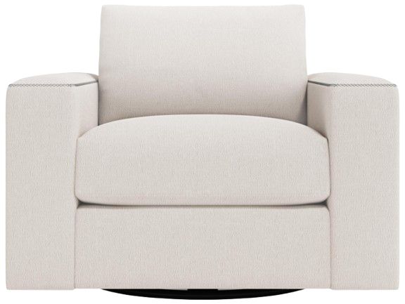 Bernhardt Customizable Vaughn Bernhardt Living 42" Swivel Chair-2