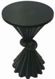A & B Home Black Clever Knotted Side Table-2