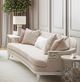 Michael Amini® La Marisia Light Champagne Sofa-1