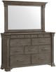 Elements International Kings Court 3-Piece Gray King Storage Panel Bedroom Set-4