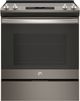 GE® 30" Slate Slide In Electric Range-0