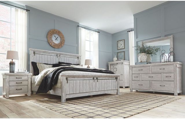 Signature Design by Ashley® Brashland White Nightstand-4