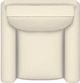 La-Z-Boy® Leighton Alabaster Premier Stationary Chair-1