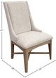 Parker House® Americana Modern 2-Piece Cotton/Weathered Natural Host Dining Chair-3