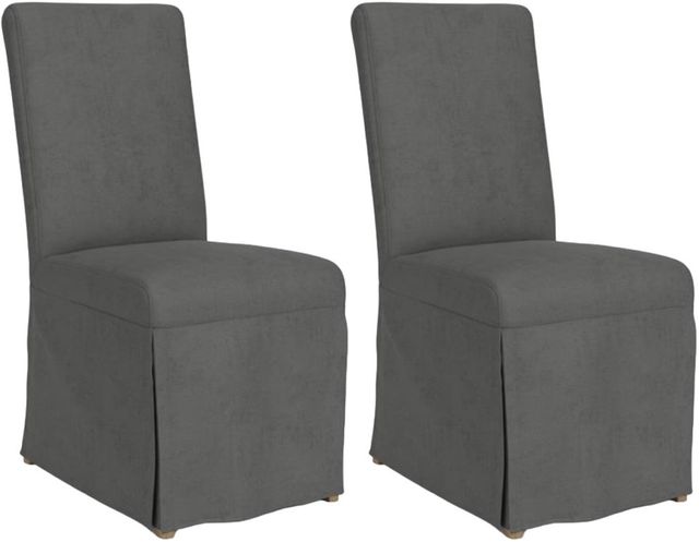 Riverside Furniture Mix-N-Match Chairs 2-Piece Slate Parsons Upholstered Chair Set-0