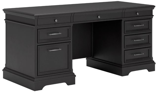 Signature Design by Ashley® Beckincreek 3-Piece Black Office Desk Set-0