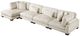 Homelegance® Traverse 4-Piece Beige Modular Sectional with Reversible Chaise-0