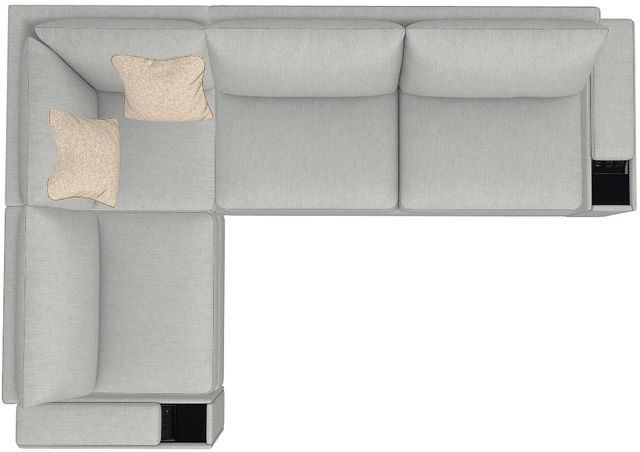 La-Z-Boy® Tahoe 5-Piece Fog L-Shape Sectional-3