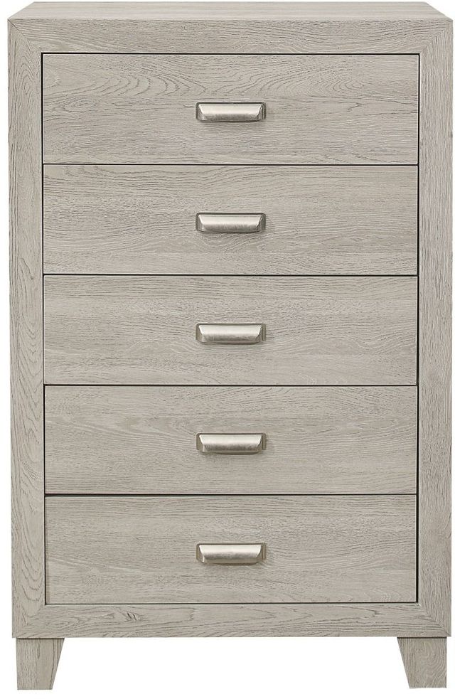 Mazin Furniture Quinby Light Brown Chest-1