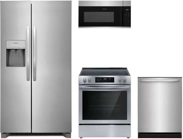 Frigidaire® 4 Piece Stainless Steel Kitchen Package-0