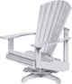 C.R. Plastic Generation Line White Swivel Adirondack-1