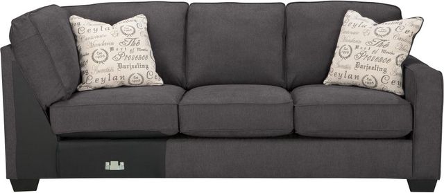 Signature Design by Ashley® Alenya 2-Piece Charcoal Sectional-2