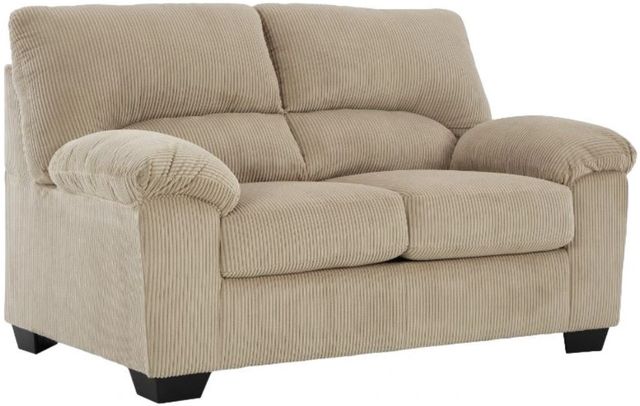 Signature Design by Ashley® SimpleJoy Sand Loveseat-0