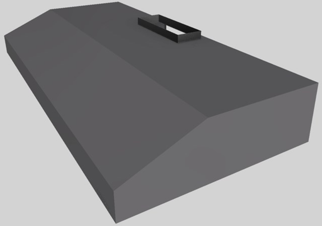 Vent-A-Hood® K Series 42" Gunsmoke Under Cabinet Range Hood-2