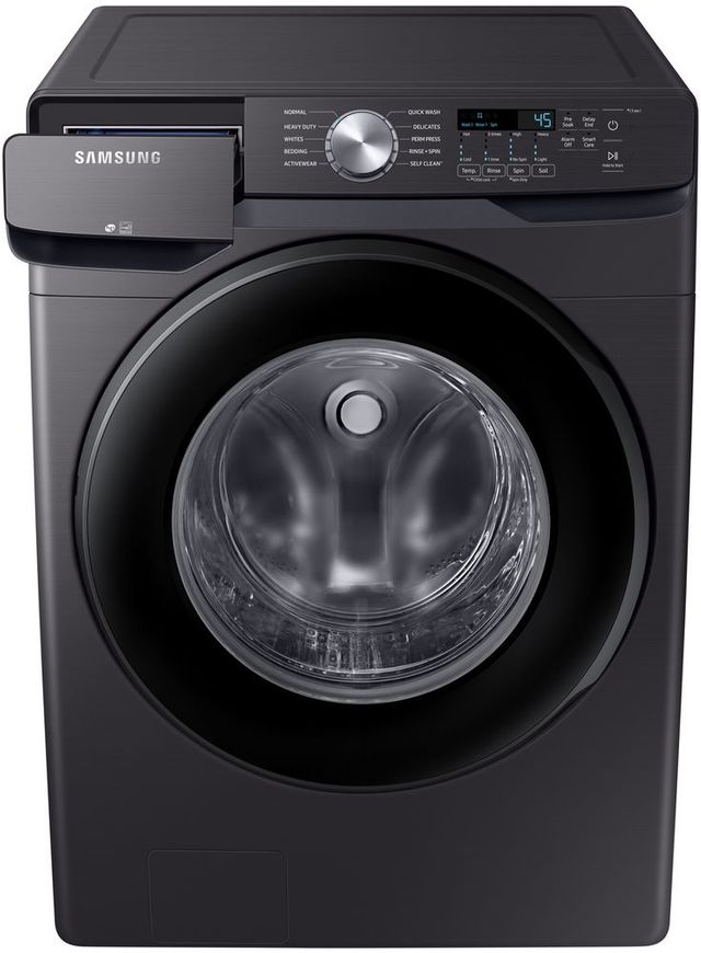 Samsung 4.5 Cu. Ft. Black Stainless Steel Front Load Washer-3