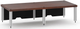 Salamander Designs® Synergy Dark Walnut Custom Cut Twin Riser Modular Open Stand-0