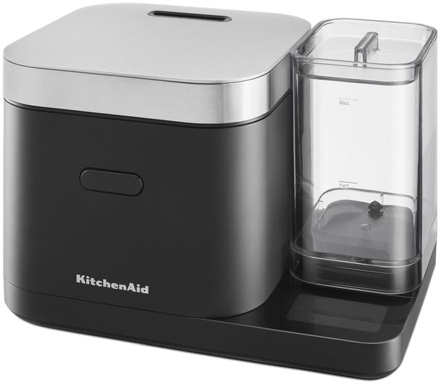 KitchenAid® Black Matte Grain and Rice Cooker -2