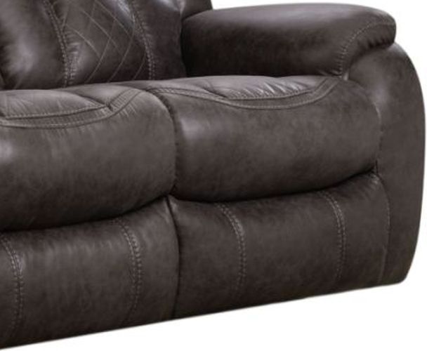 HomeStretch Daytona Steel Double Manual Reclining Sofa-2