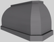 Vent-A-Hood® Designer Series 60" Gunsmoke Wall Mounted Range Hood-2