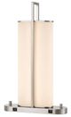 Cal® Lighting & Accessories Zamora Brushed Steel Desk Lamp-1