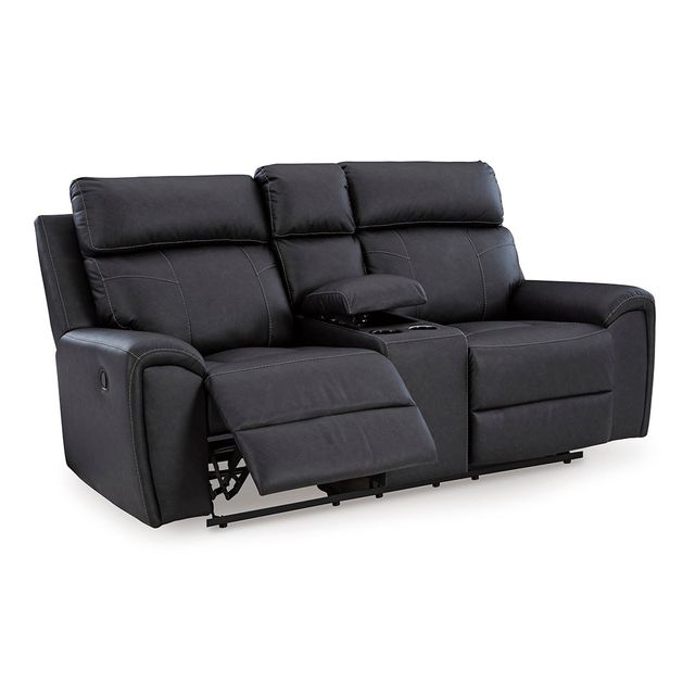 Signature Design by Ashley® Oliver Glider Reclining Loveseat With Console-1