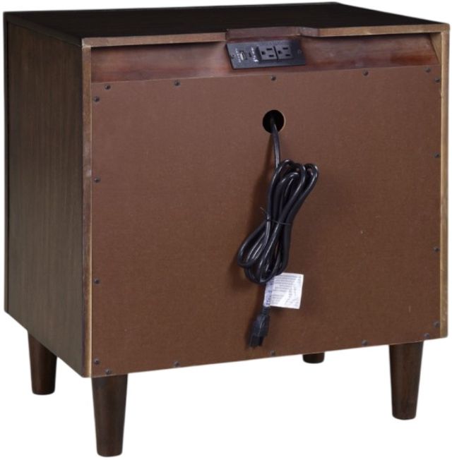 Benchcraft® Dantenton Merlot Nightstand-4