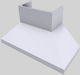 Vent-A-Hood® 54" White Wall Mounted Range Hood-4