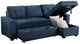 Homelegance® Barbara 2-piece Blue Right-Arm Facing Sectional and Chaise-5