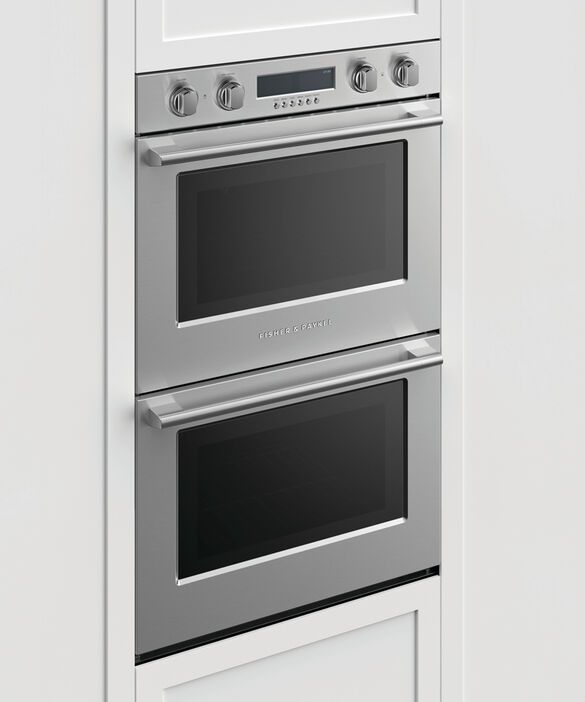 Fisher & Paykel Series 7 30" Stainless Steel Professional Double Electric Wall Ovens-2
