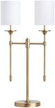 Crestview Collection Olympia Gold Double Arm Table Lamp-0