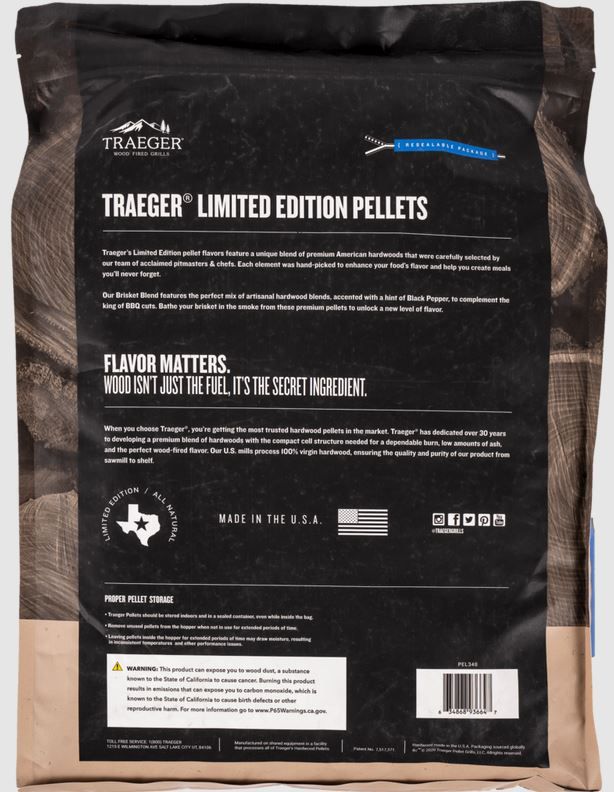 Traeger® Limited Edition Brisket Blend Wood Pellets -1