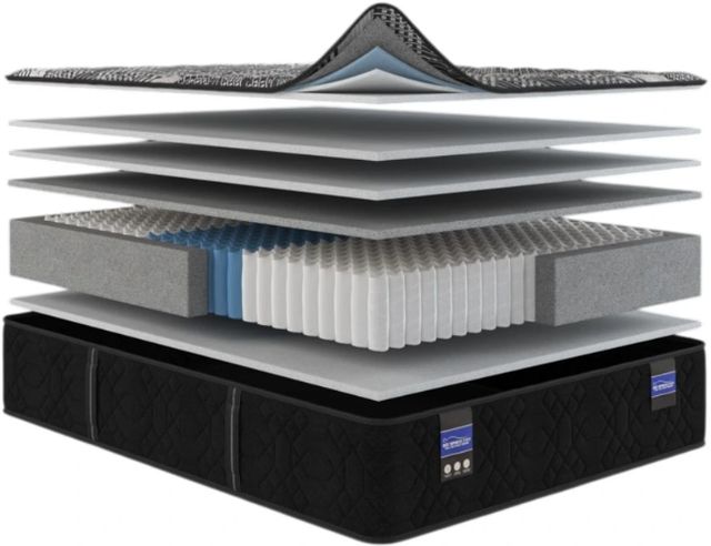 Spring Air® Back Supporter Francesca 13.5" Hybrid Firm Tight Top Twin XL Mattress-2