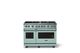 Viking® 5 Series 48" Splash Pro Style Gas (NG) Range with Polished Chrome Trim-3