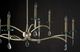 Currey & Company Serilana Antique Silver Leaf/Natural Large Chandelier-1