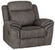 Powell® Galloway Stone Gray Manual Recliner-0