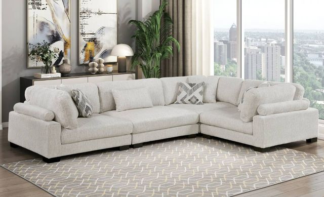 Homelegance® Tinley 4-Piece Beige Modular Sectional-1