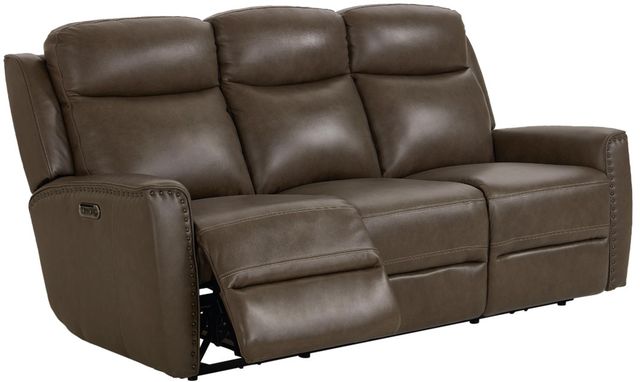 Bassett® Furniture Club Level Douglas Sable Power Reclining Sofa-2