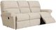 La-Z-Boy® Robin Taupe Manual Reclining Sofa-3