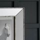 A & B Home 2-Piece Gray/White Daven Galloping Horse Wall Art Set-2