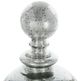 A & B Home Antique Silver 11" Glass Jar-1