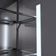 ZLINE 72" 39.6 Cu. Ft. Stainless Steel Built-In French Door Refrigerator with Graphite Gray Interior -4