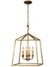 Forty West Darby Gold 4-Light Pendant-0