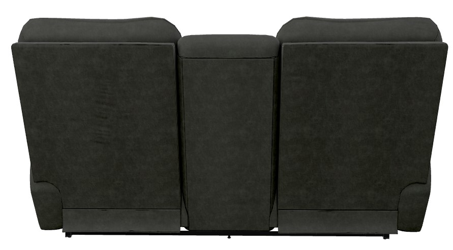 La-Z-Boy® Trouper Ink Manual Reclining Loveseat with Console