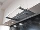 Zephyr Pisa 30" White Trim with Glass Under Cabinet Range Hood-4
