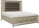 Mazin Furniture Loudon Champagne Queen Platform Bed-1