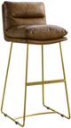 ACME Furniture Alsey Saddle Brown Leather Bar Stool-0