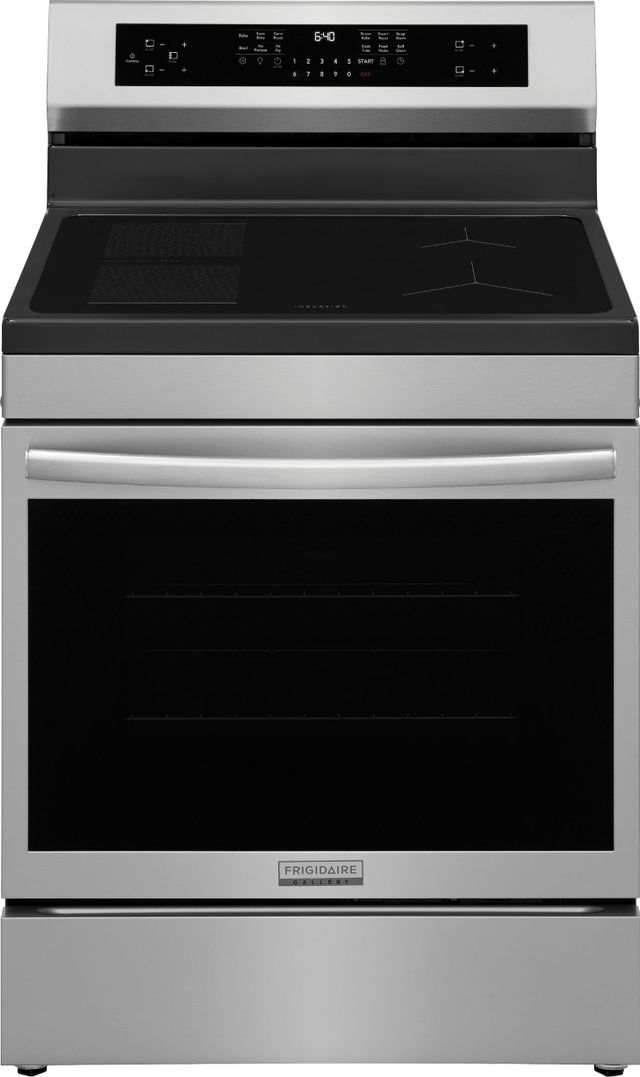Frigidaire Gallery® 30" Smudge-Proof® Stainless Steel Freestanding Induction Range with Air Fry-0