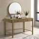 Coaster® Arini Sand Wash Round Vanity Wall Mirror with Shelf-4